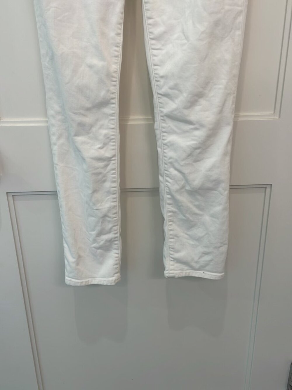 J Brand White Denim Jeans “Cropped Rail” Discontinued Size 29 - Picture 4 of 7